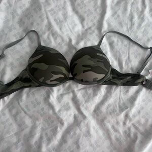 PINK Victoria's Secret Gray Strap Detail